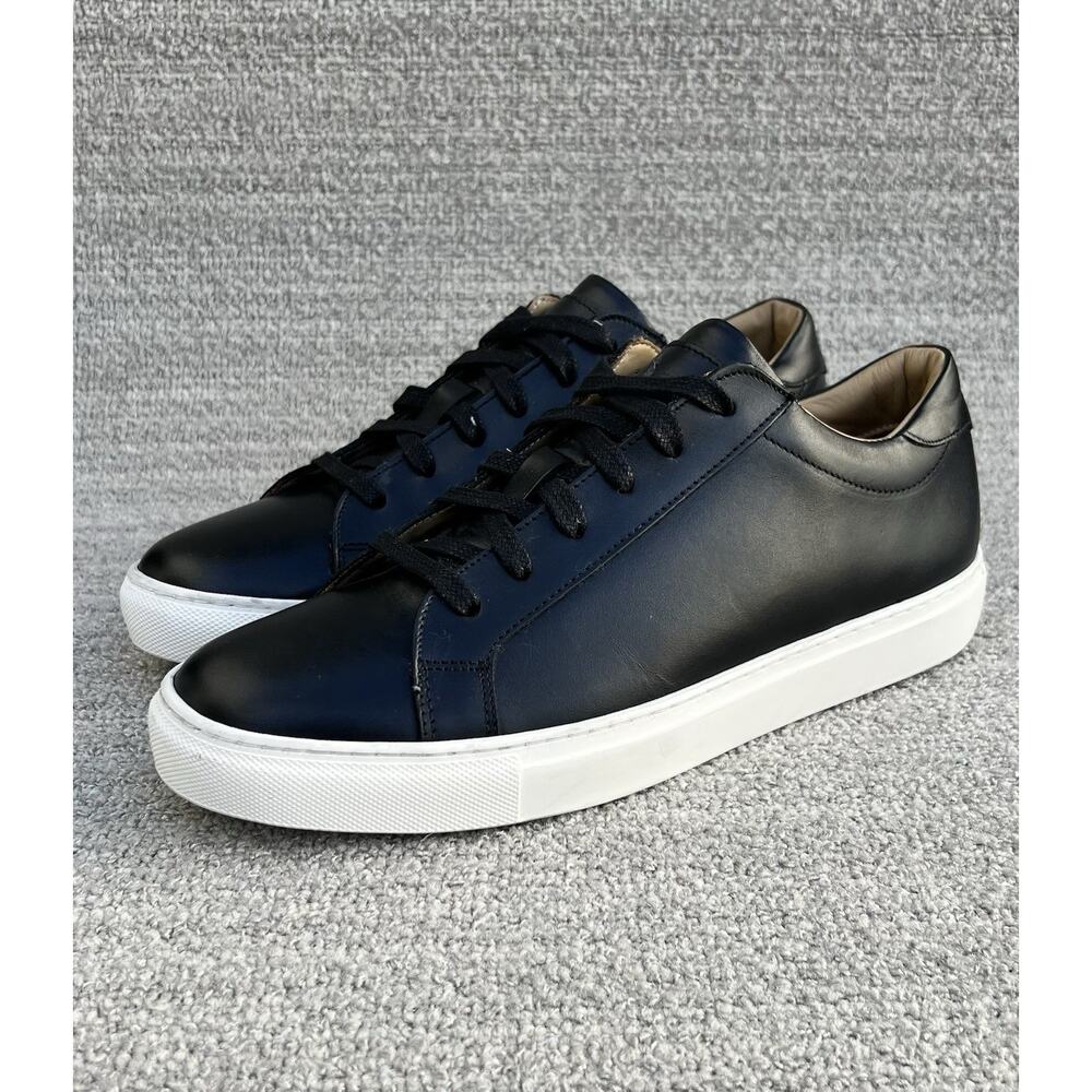 To Boot New York ADAM DERRICK Devin Black Leather Sneaker Men’s Size 9 US